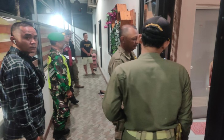 Patroli Kamtibmas di Wilayah Kecamatan Taman