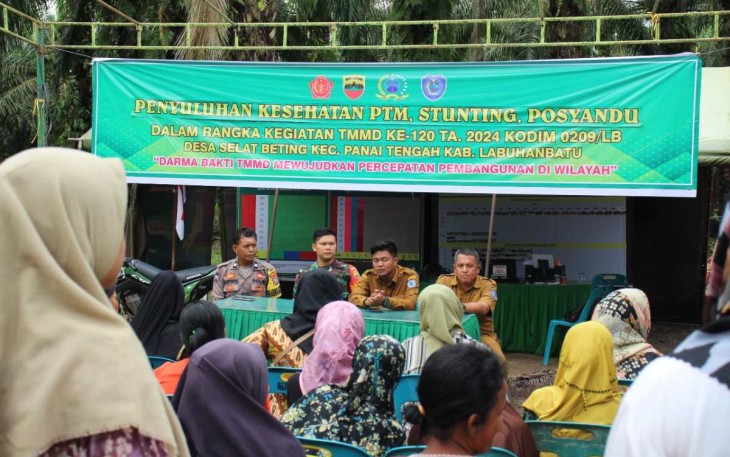 Penyuluhan kesehatan masyarakat desa Selat Beting 