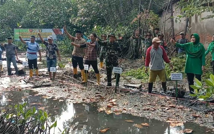 Tanam pohon Kodim 1410 Bantaeng 