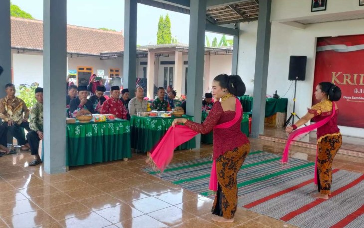 Tradisi budaya seni tari masyarakat desa Sambiroto 