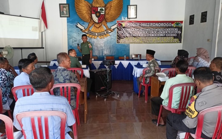 Wawasan kebangsaan masyarakat wilayah desa binaan