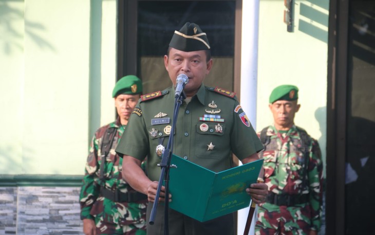 Dandim 0803/Madiun Letkol Inf Meina Helmi 