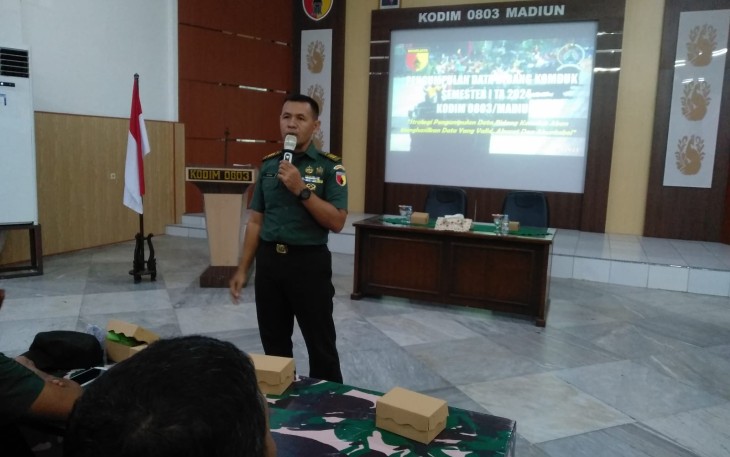 Pasiter Kodim 0803/Madiun Kapten Inf Sutomo