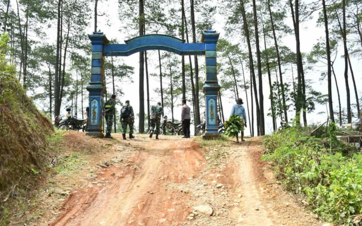 Peninjauan lokasi TMMD Kodim Ponorogo 