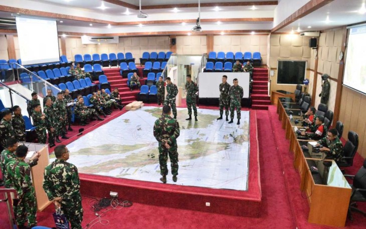 Gladi posko latihan Jalak Sakti Koopsud I