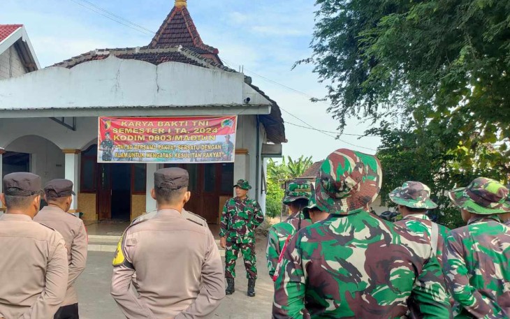 Karya Bhakti Semester I TA 2024 Kodim Madiun