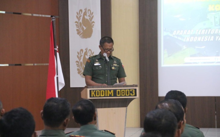 Pabung Kodim 0803/Madiun Mayor Inf Timbul Moedjihartoyo