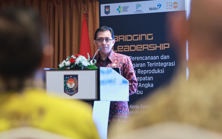 Dirjen Bangda Kemendagri Restuardy Daud 