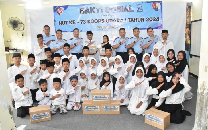 Baksos HUT Koopsud I di Pesantren Sadulur Salembur