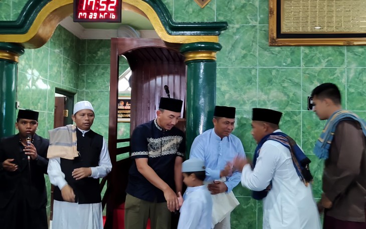 Kodim 1710/Mimika saat Gelar Sholat Idul Adha 1445 H