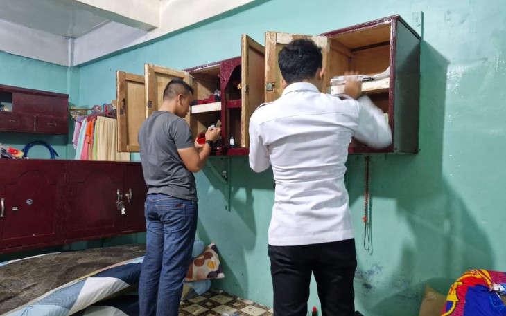 Razia di lapas narkoba Pematangsiantar 
