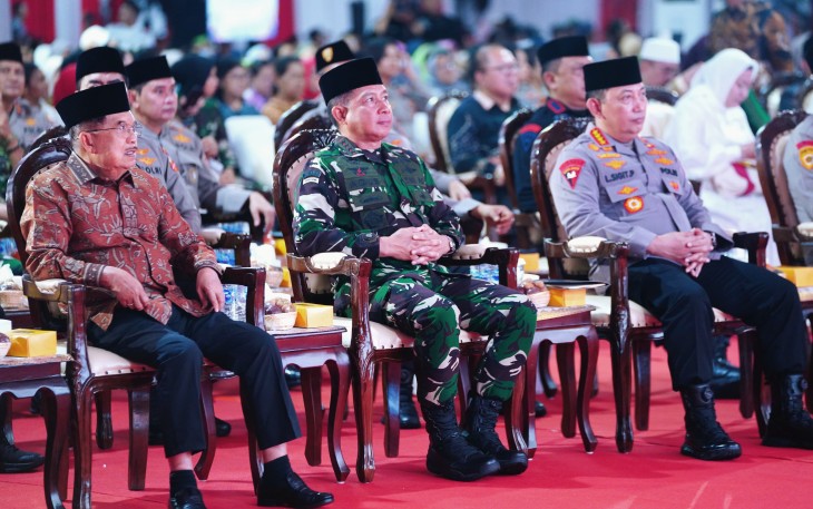 Panglima TNI saat Hadiri Doa Bersama Lintas Agama Jelang Peringatan Hari Bhayangkara ke-78