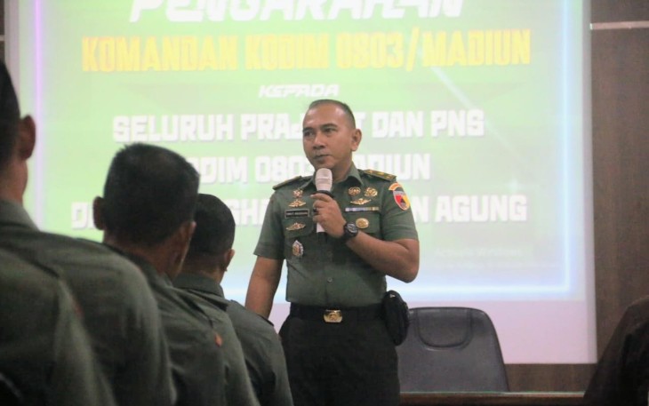 Kasdim 0803/Madiun Mayor Inf Tomy Fedi Anugrahan 