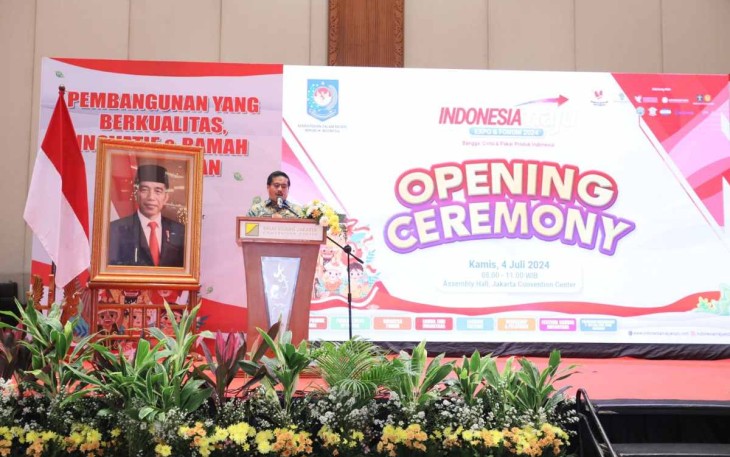 Pembukaan Indonesia Maju Expo dan Forum 2024
