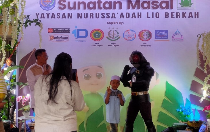 Sunatan massal Yayasan Nurussa'adah Lio Berkah, Depok