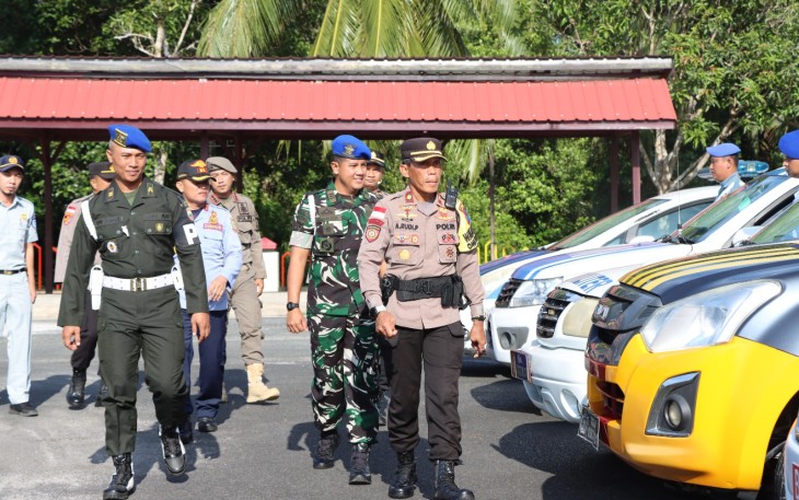 Polres Natuna Gelar Apel Pasukan Operasi Patuh Seligi 2024 