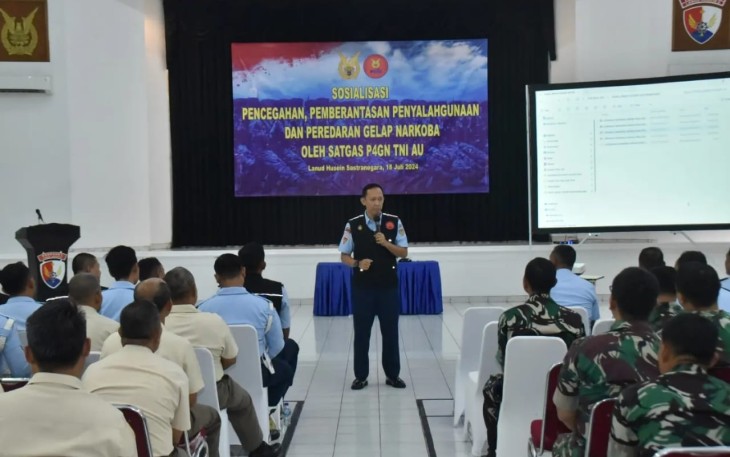 Sosialisasi P4GN prajurit dan PNS lanud Husein Sastranegara Bandung 