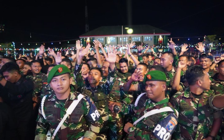 Syukuran HUT ke-66 Kodam XII/Tpr di Korem 102/Pjg