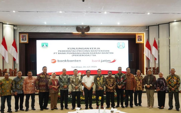 Bank Jatim Terima Kunjungan Kerja Pemprov dan Bank Banten
