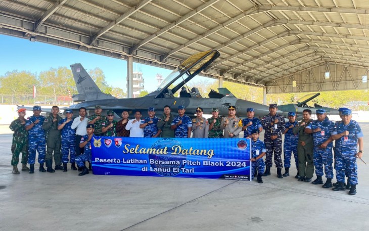 Komandan Lanudal Kupang Hadir Open Base Lanud El Tari 