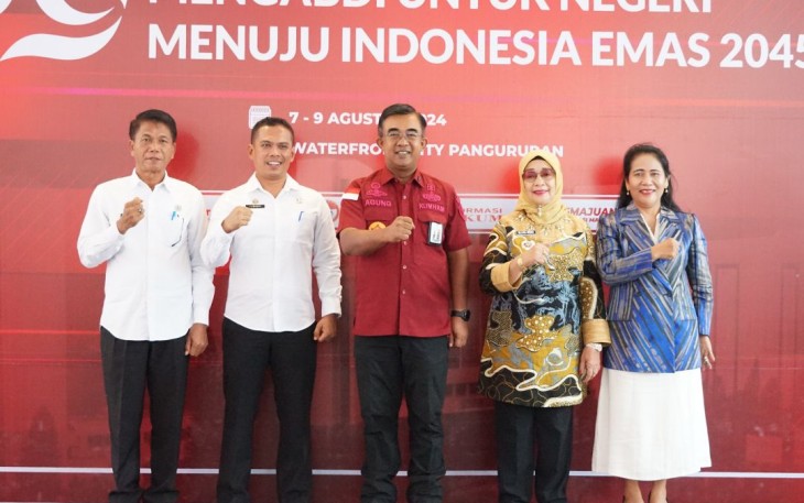 Memperingati Hari Pengayoman ke-79 Kakanwil Kemenkumham Sumut Agung Krisna Hadiri Gelaran Kegiatan Pameran Pelayanan Publik 