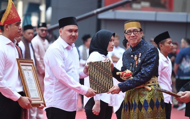 Menkumham Yasonna H Laoly pada Upacara Peringatan Kemerdekaan RI ke-79