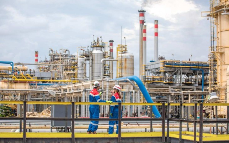 Ilustrasi Kilang Pertamina Internasional 
