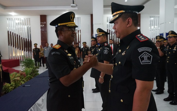 Kakanwil Kemenkumham Sumut Agung Krisna Lantik Pejabat Struktural.