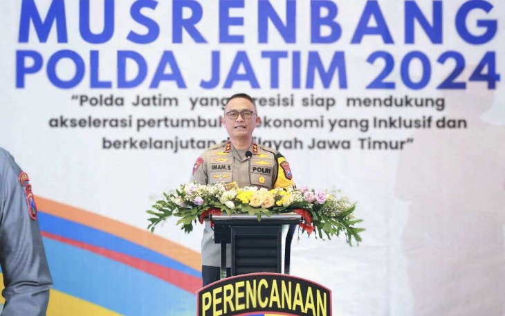 Kapolda Jatim Irjen Pol Imam Sugianto 