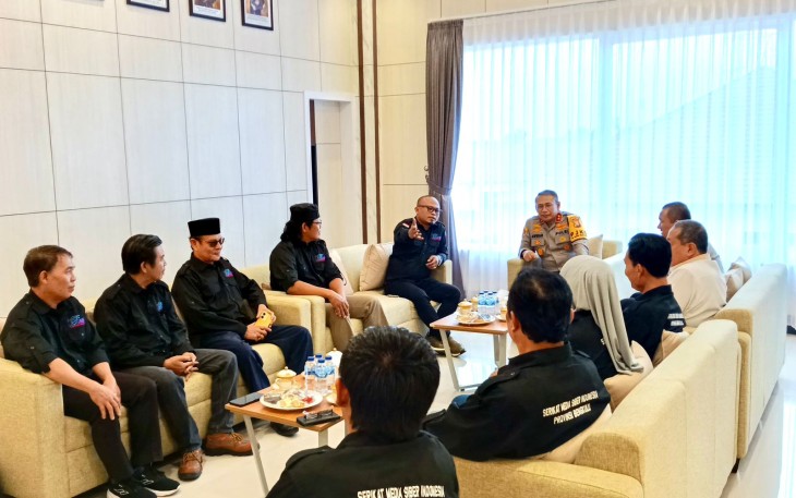 SMSI Bengkulu lakukan Audiensi Dengan Kapolda Bengkulu 