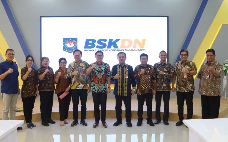 Audensi pemkab Minahasa Utara di Jakarta 