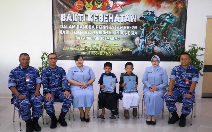 Bakti kesehatan Lanud Adi Soemarmo 