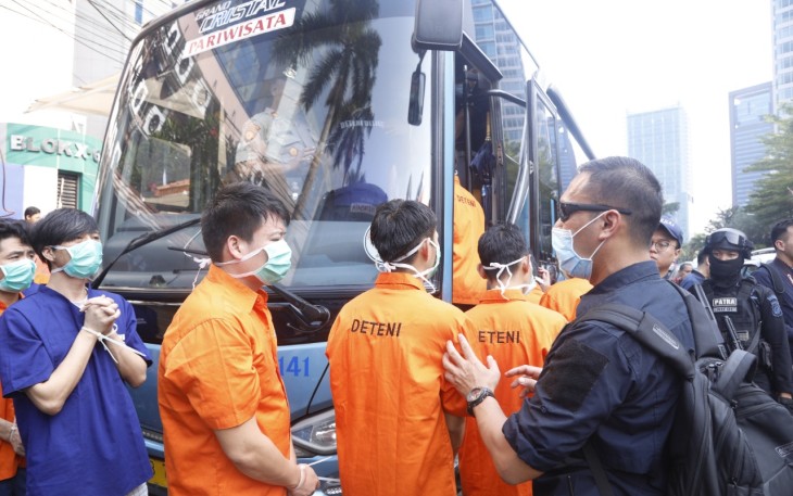 Tindakan Tegas Terhadap Orang Asing. (Cekal)