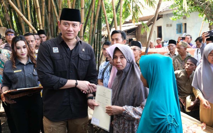 Menteri ATR/BPN Agus Harimurti Yudhoyono 