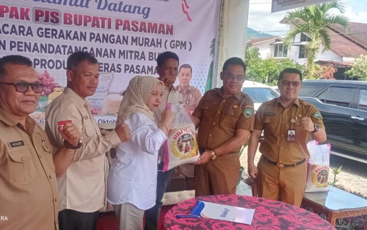 Masyarakat Serbu Dinas Perikanan dan Pangan Kabupaten Pasaman 