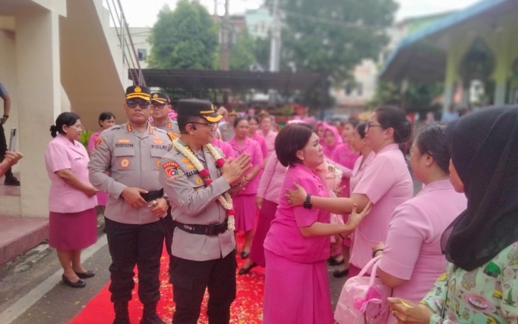 Rangkaian Acara Pisah Sambut Kapolrestabes Medan.