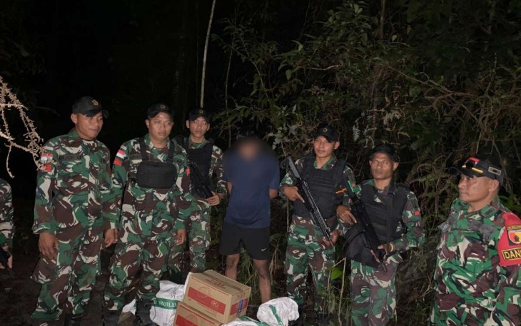 Penyelundupan miras ilegal di perbatasan 