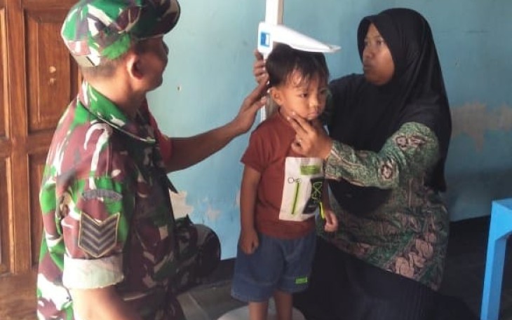 Posyandu balita wilayah binaan 