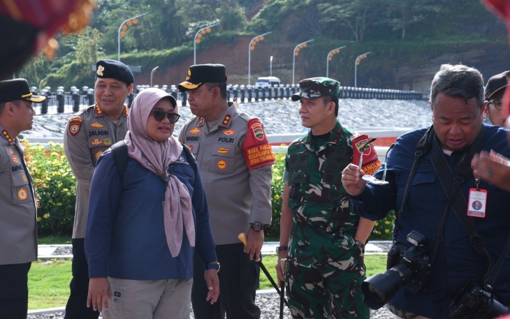Pangdam I BB Dampingi Presiden Jokowi Meresmikan Proyek Strategis Nasional di Dua Wilayah Sumut