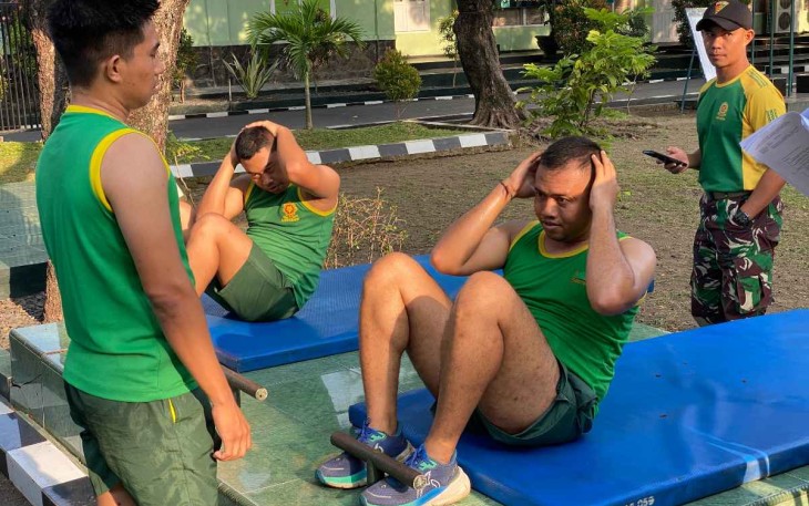Test garjas prajurit Menarmed 2 Kostrad 