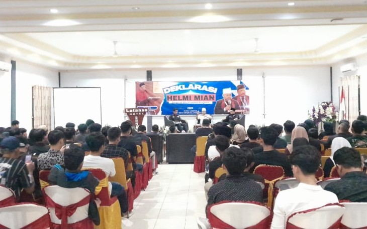 Relawan Bergerak 1912 Optimis Helmi-Mian Gubernur Baru 