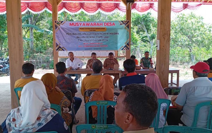 Musdes penetapan PAPBDesa di wilayah binaan