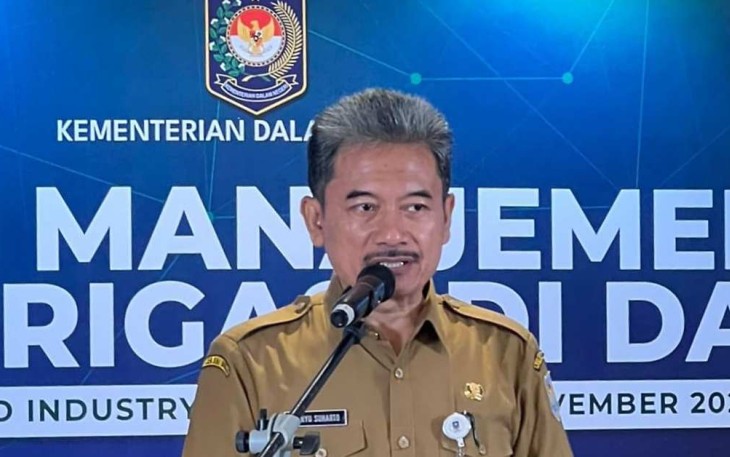 Plh DSUPD II Ditjen Bina Pembangunan Daerah Kemendagri Wahyu Suharto 