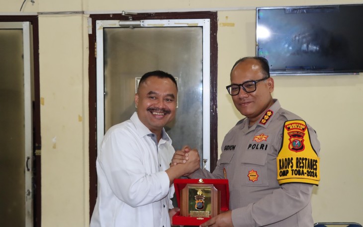 Kapolrestabes Lakukan Kunjungan Ke PWI Sumut.