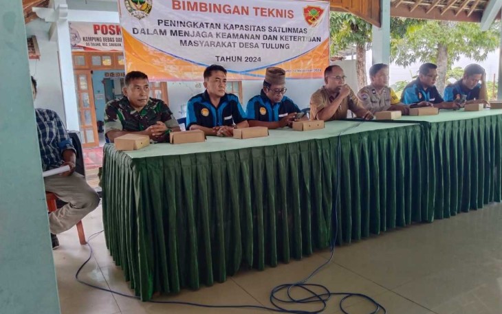 Bimtek linmas wilayah desa binaan 