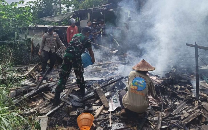 Padamkan kebakaran di wilayah desa binaan 