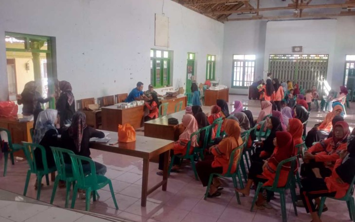 Pendampingan posyandu lansia wilayah desa binaan