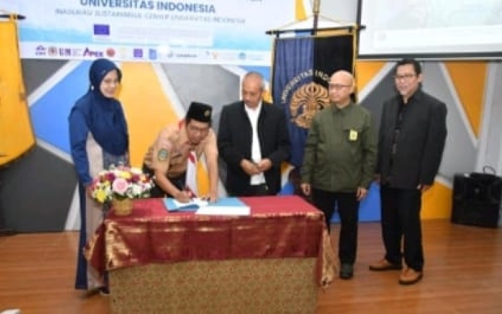 Launching Program SustainaBlue Berkelanjutan di FMIPA UI Depok