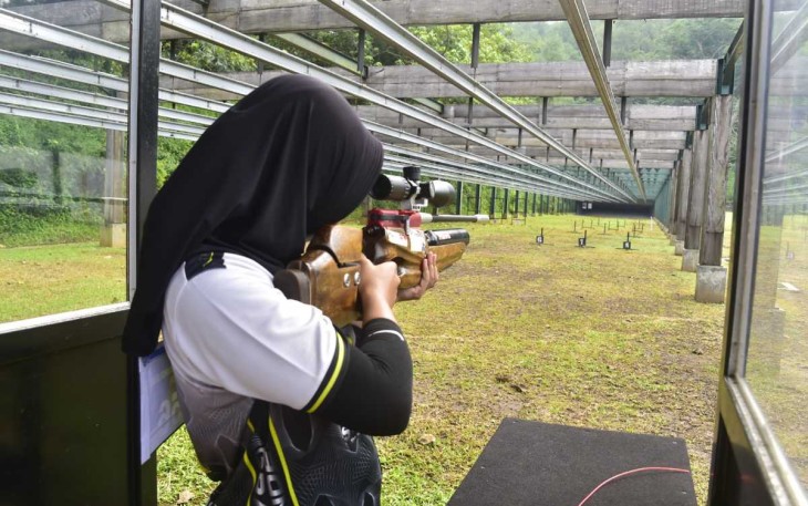 Lomba menembak Gubernur Akmil Cup 2024