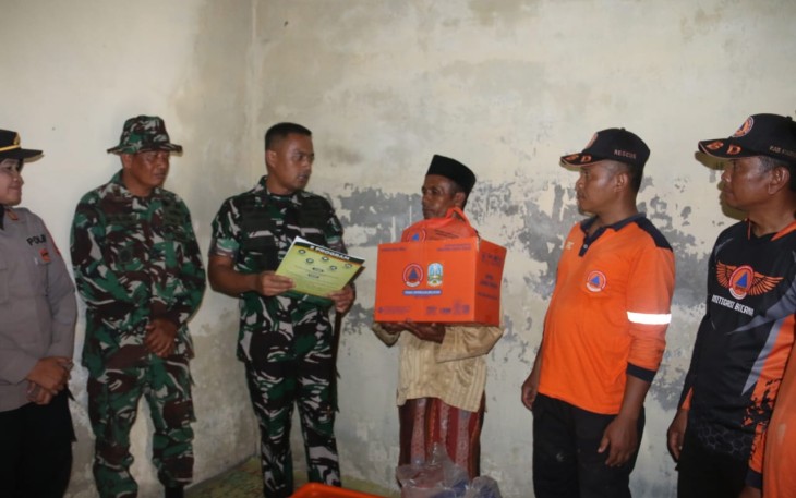 Santunan keluarga korban bencana alam